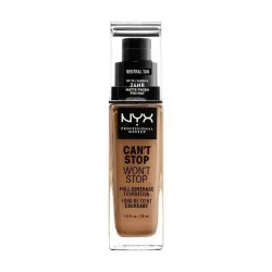 NYX Professional Makeup Can't Stop Won't Stop 24-Hour Foundation 1ST