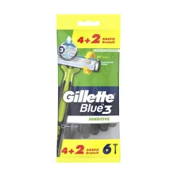 Gillette Blue3 Sensitive Einwegrasierer 6 Stück