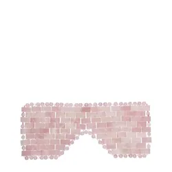 YOGA BOUTIQUE Relax and enjoy Crystal Eye Mask Rosenquarz