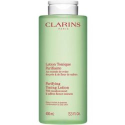 Clarins - Lotion Tonique Purifiante - Klärende Gesichtslotion, Soins Demaquillants, 400 ml