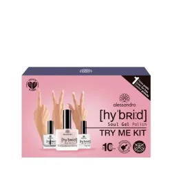 Alessandro Hybrid Soul Gel Polish Try Me Set Pretty Ballerina 3ST