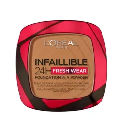 L'OREAL - Infaillible 24H Fresh Wear Make-Up-Puder, 9 g,  Sienne