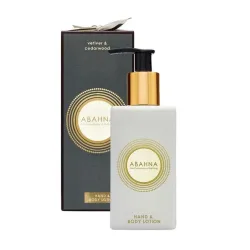 ABAHNA Vetiver & Cedarwood Hand & Body Lotion