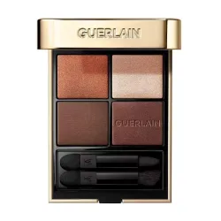 Guerlain - Ombres G - Lidschatten-Palette mit 4 Farben, 6 g, UNDRESSED BROWN