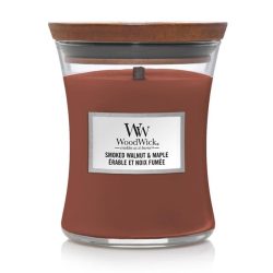 WoodWick Smoked Walnut & Maple Duftkerze