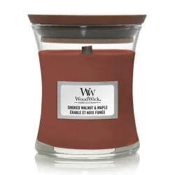 WoodWick Smoked Walnut & Maple Duftkerze