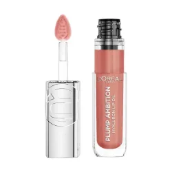 L'OREAL - Plump Ambition Hyaluron Lip Oil, 5 ml,  Nude Macaron