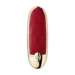 Guerlain - The double mirror jewel case, Rouge G Lips Case, 63G, LE CROCO