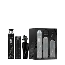 Lattafa Maahir Black Set mit Düften 3ST Unisex