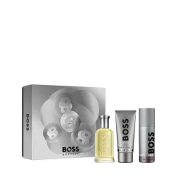 Hugo Boss - Bottled Eau de Toilette, Duschgel und Deodorant-Spray für Herren Trio-Geschenkset, set