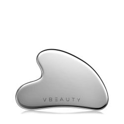 VBEAUTY - Gua Sha aus Edelstahl, One Size, Silber