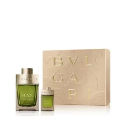 Bulgari Man Wood Essence Set mi Düften 2ST Herren