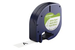 DYMO Schriftband LetraTag 12mmx4m S0721530 schwarz/transparent