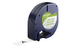 DYMO Schriftband LetraTag 12mmx4m S0721530 schwarz/transparent