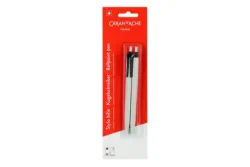 CARAN D'ACHE Kugelschreiber 825 825.109 schwarz, 2 St&uuml;ck Blister