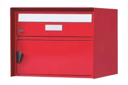 Huber Briefkasten Coop Spezial Rubinrot | 41.5 × 31 × 30.3 cm