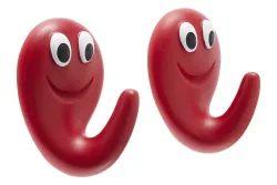 Spirella Haken Smile Rot | 2 × 4 × 5 cm