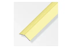 Alfer Parkett-Niveauausgleichsprofil Messing | 100 × 3 cm