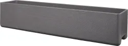 Eternit Blumenkiste Balconia Anthrazit | 80 × 17 cm