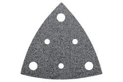 Fein 63717110043 Deltaschleifpapier mit Klett, gelocht Körnung 80 Eckmaß 80 mm 5 St.