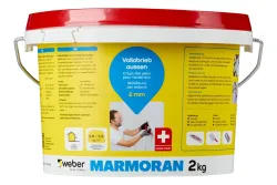 Marmoran Vollabrieb Aussen Weiss | 2 kg
