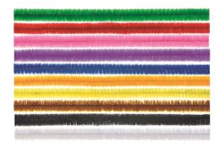 Glorex Biegeplüsch Bunt | 50 cm | 10 Stück