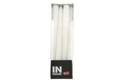 Inhouse Spitzkerzen weiss 2.2x24cm 12 Stück