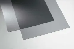 Tecolux Acrylglas Eben-Glatt Grau | 100 × 50 × 0.3 cm
