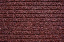 Teppich Strada Nadelfilz Rot | 200 × 0.4 m