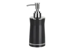 Spirella Seifenspender Sydney Acryl Schwarz | ⌀ 7 × 18.5 cm
