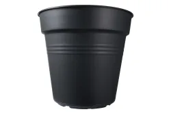 Elho Topf Provence Schwarz | ⌀ 19 × 17.5 cm | 3 l