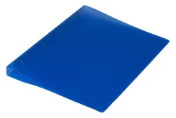 Ringbuch A4 4-Ring dunkelblau transp.