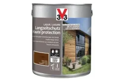 V33 Holzlasur Langzeitschutz H2O Eiche Dunkel | 2.5 l