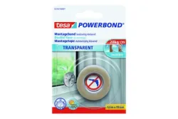 TESA Powerbond Transp. 19mmx1.5m 557430000 Montageband, doppelseitig
