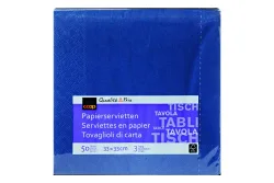 Inhouse Servietten dunkelblau 33cm 50 Stück