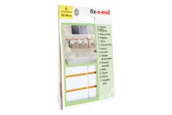 Fix-O-Moll Filzgleiter Weiss | 1.6 × 4.4 cm | 8 Stück
