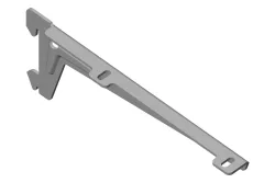 Winkelträger Lose Weissalu T 18 cm 2 Stk
