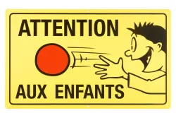 Schild Enfants Jouent | 30 × 50 cm