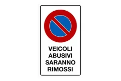 Schild Vietato il parchegio | 30 × 50 cm