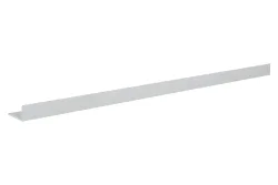 Alfer Winkelprofil Aluminium Silber | 100 × 3 × 2 cm