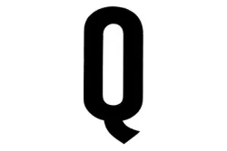 Folienbuchstabe Schwarz | Q | 30 mm