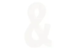 Folienbuchstabe Weiss | 3 cm