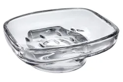 Diaqua Seifenschale Chic Glasklar | 4.5 × 12.5 × 10 cm