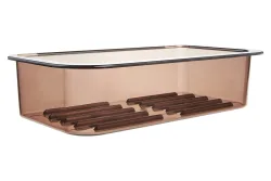 Diaqua - Wannenseifenschale rauchtopas, One Size, Braun