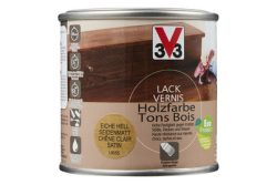 V33 lack Holzfarbe Satiniert Eiche Hell | 250 ml