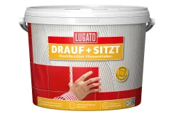 Lugato Fliesenkleber Drauf und Sitzt Weiss