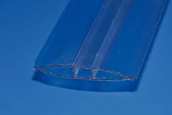 H-Profil für Polycarbonatplatten | 2.5 m | 4 mm