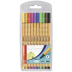 STABILO, STABILO Feinschreiber point 88 0.4mm 88/10 10 Farben ass.