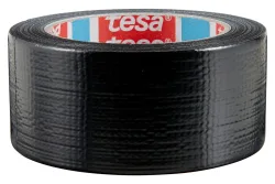 tesa Klebeband extra Power Universal Schwarz 50 mm (B) x 25 m (L) Kraftklebeband