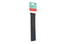 Steffen Velcroband Schwarz | 2 m | 13 mm